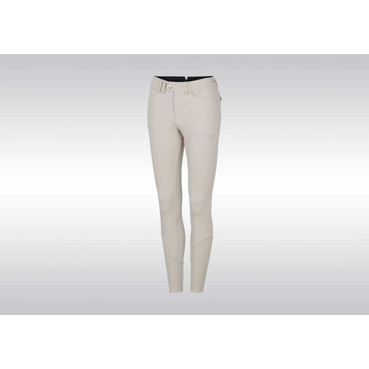 Boomerang Equestrian - Samshield Ladies Knee Patch Grip Breeches Mathilde Beige