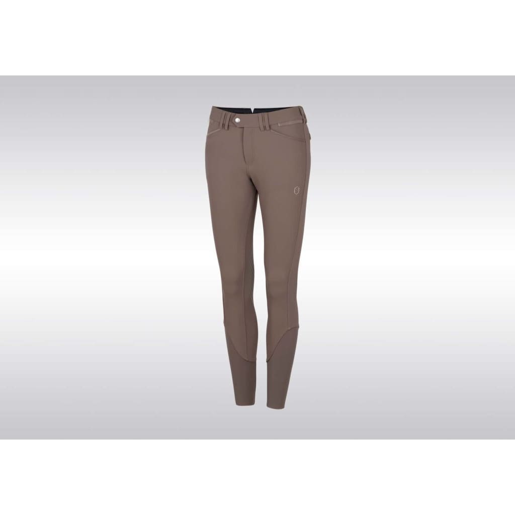 Samshield Ladies Knee Patch Grip Breeches Mathilde Taupe - Ladies Breeches