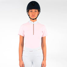  Samshield Ladies Short Sleeved Competition Shirt Aloise Powder Pink/Rose - Competition Shirt