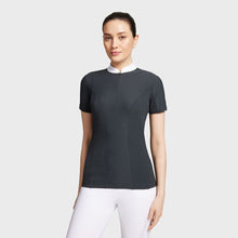  Samshield Ladies Short Sleeved Competition Shirt Ellen Anthracite Texturized