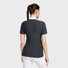 Samshield Ladies Short Sleeved Competition Shirt Ellen Anthracite Texturized