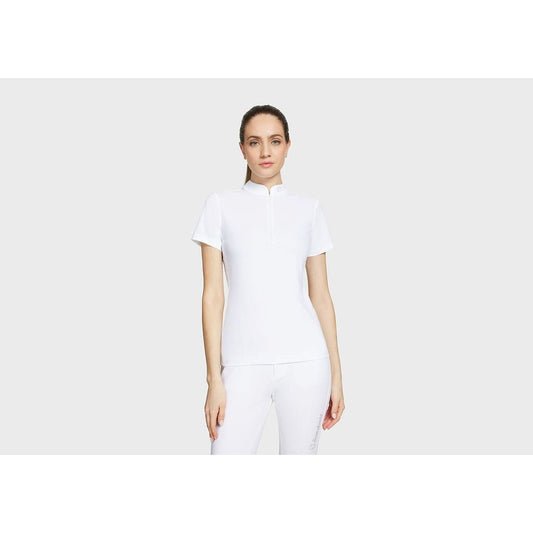 Boomerang Equestrian - Samshield Ladies Training Polo Bruna White