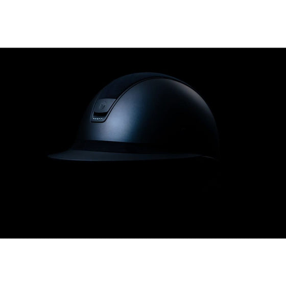 Samshield Miss Shield Helmet Matt Collection 5 Swarowski Crystals Navy - Helmet