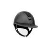 Samshield Miss Shield Limited Edition Matt Collection Shadowmatt Helmet Black With Alcantara Top Flower Swarowski Frontal Band & 5 Jet