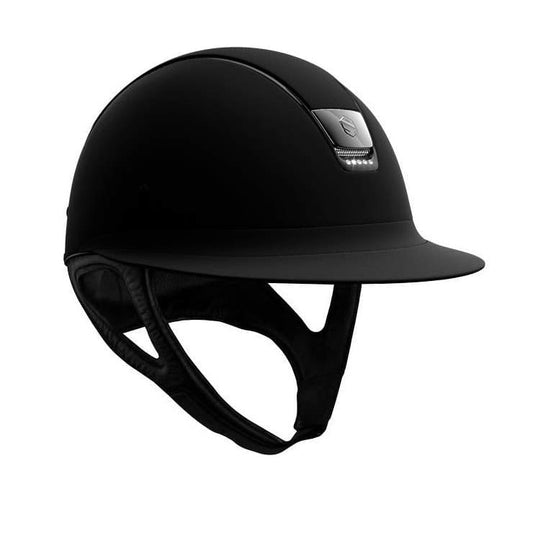 Boomerang Equestrian - Samshield Miss Shield V2 2.0 Helmet Black 5 Swarowski Crystals