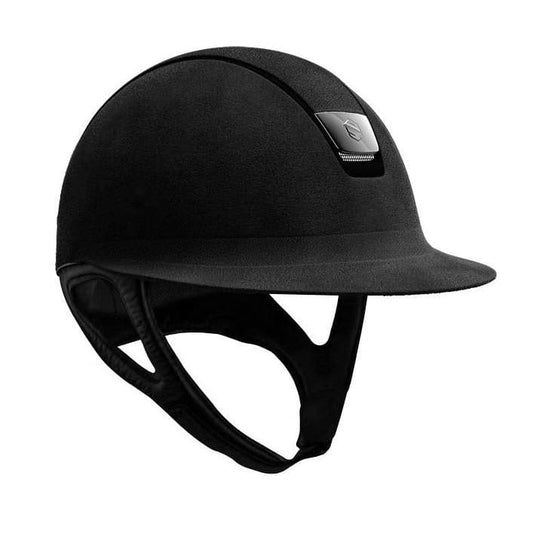 Boomerang Equestrian - Samshield Miss Shield V2 2.0 Premium Alcantara Helmet Black