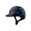 Samshield Miss XJ Limited Edition Matt Collection Glossy Blue Helmet Blue Frame & Matt Embroidery on Chinstrap - M - helmet