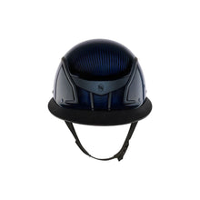  Samshield Miss XJ Limited Edition Matt Collection Glossy Blue Helmet Blue Frame & Matt Embroidery on Chinstrap - M - helmet