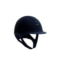  Samshield Shadowmatt Helmet Navy With Matt Trim & Blazon - M - helmet