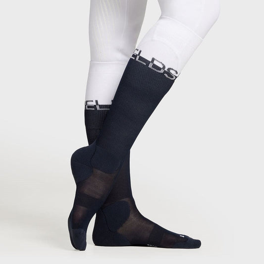 Boomerang Equestrian - Samshield Unisex Balzane Domi Socks Navy