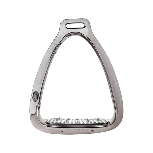 Boomerang Equestrian - Samshield Shield'Rup Safety Stirrups Brushed Aluminium