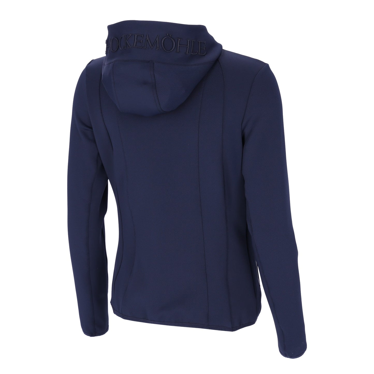 Navy jacket on a white background