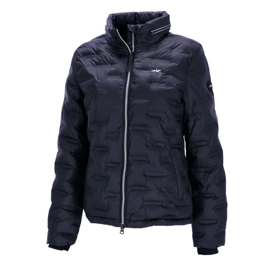 Schockemohle Ladies Quilted Jacket Cleo Style Dark Blue - Ladies Jacket