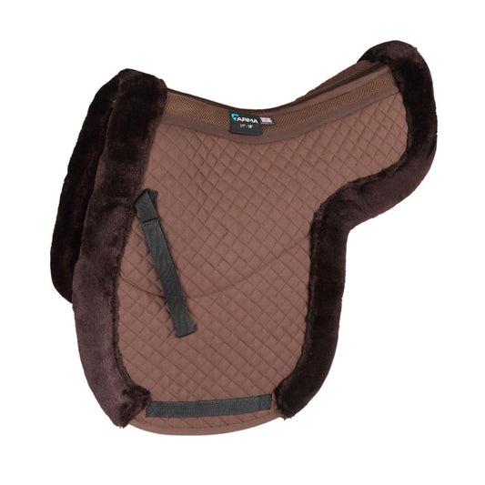 Boomerang Equestrian - Shires Arma Fully Lined Numnah Brown