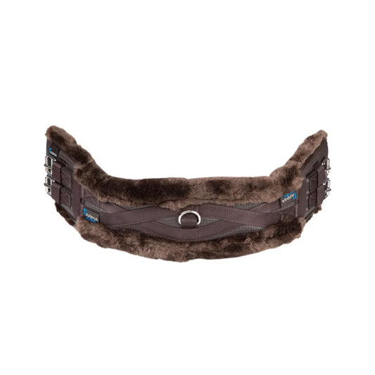 Boomerang Equestrian - Shires Arma Supafleece Dressage Girth Brown