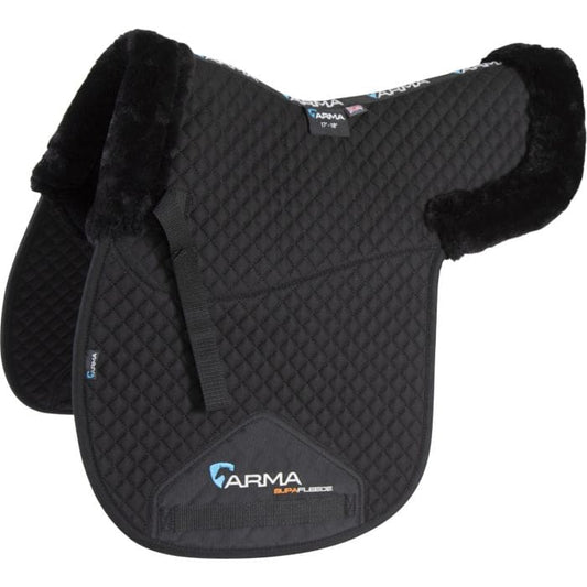 Boomerang Equestrian - Shires Arma Supafleece Numnah Black