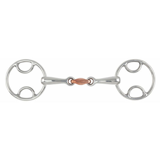 Boomerang Equestrian - Shires Bevel Bit With Copper Lozenge