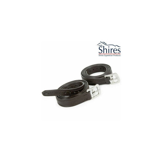 Boomerang Equestrian - Shires Blenheim Stirrup Leathers Black