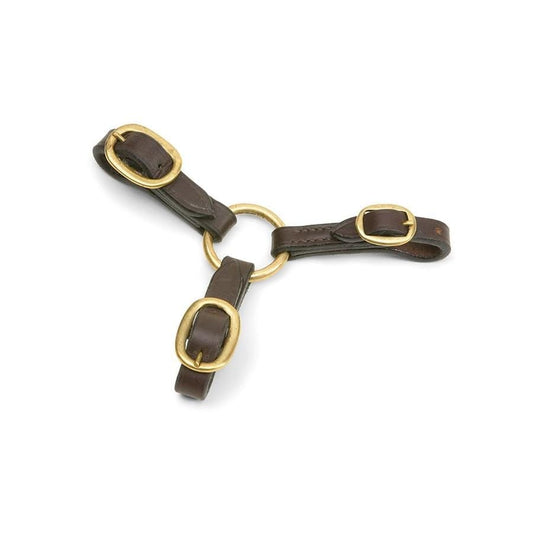 Boomerang Equestrian - Shires Blenheim Three-Way Leather Coupling