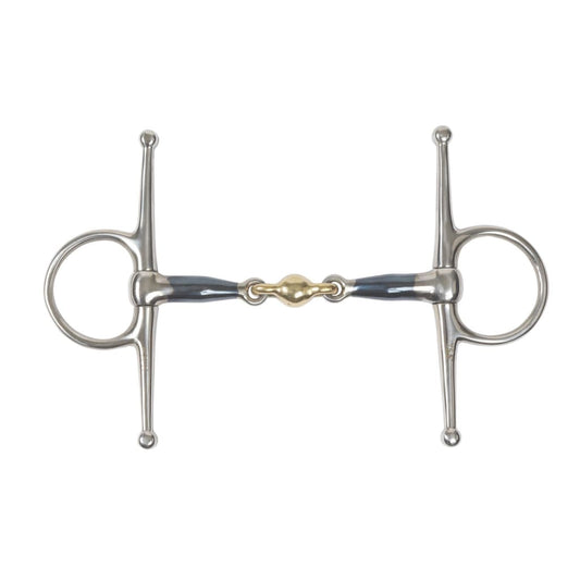 Boomerang Equestrian - Shires Blue Sweet Iron Full Cheek Bit With Lozenge