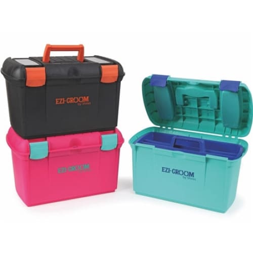 Boomerang Equestrian - Shires EZI-GROOM Two Tone Tack Box