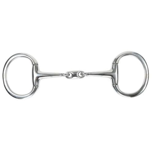 Boomerang Equestrian - Shires Flat Ring Eggbutt Snaffle With Lozenge