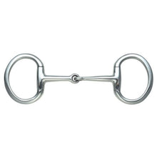  Shires Flat Ring Jointed Eggbutt Snaffle - 4 - Bit