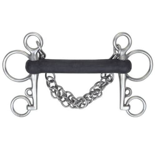 Boomerang Equestrian - Shires Flexible Rubber Mouth Pelham