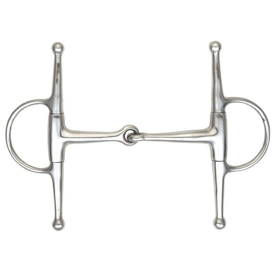 Boomerang Equestrian - Shires Full Cheek Eggbutt Snaffle