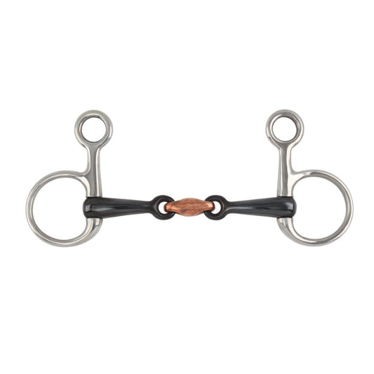 Boomerang Equestrian - Shires Hanging Cheek Sweet Iron Snaffle