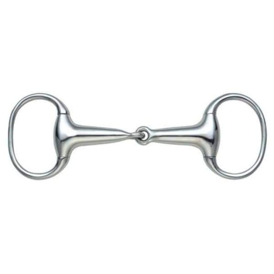 Boomerang Equestrian - Shires Hollow Mouth Eggbutt Snaffle Bit