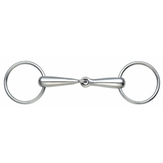 Boomerang Equestrian - Shires Hollow Mouth Loose Ring Snaffle