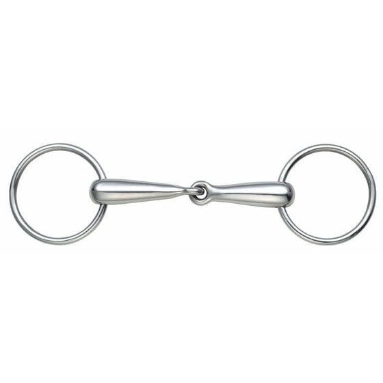 Shires Hollow Mouth Loose Ring Snaffle - 4.5 - Bit