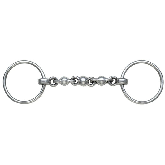 Boomerang Equestrian - Shires Loose Ring Waterford Bit
