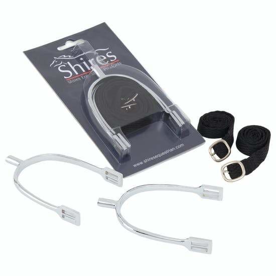 Shires Pack of Spurs and Straps - Ladies 30 mm - Spurs