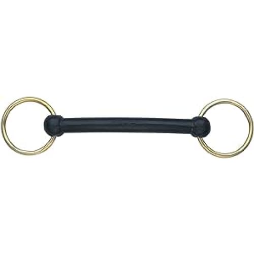 Shires Rubber Covered Overcheck Bradoon - Bit