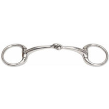  Shires Small Ring Curved Mouth Eggbutt Snaffle Bit - 5.5 - Bit