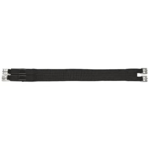 Boomerang Equestrian - Shires Web Girth With Elastic One End Black