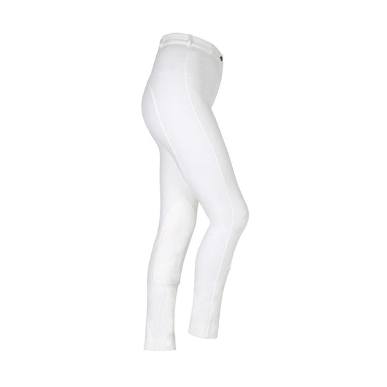 Shires Wessex Maids Knitted Breeches White - Junior Breeches