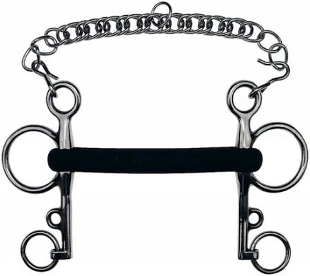 Feeling Rubber Covered Pelham Bit