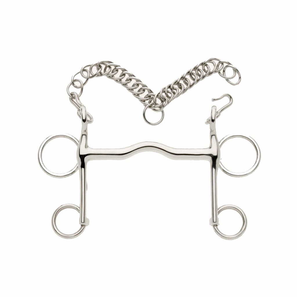 Boomerang Equestrian - Show Pelham Bit With Chain
