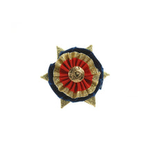  Showquest Buttonhole Boston/Ludlow Navy/Red/Gold - ONESIZE - Buttonholes