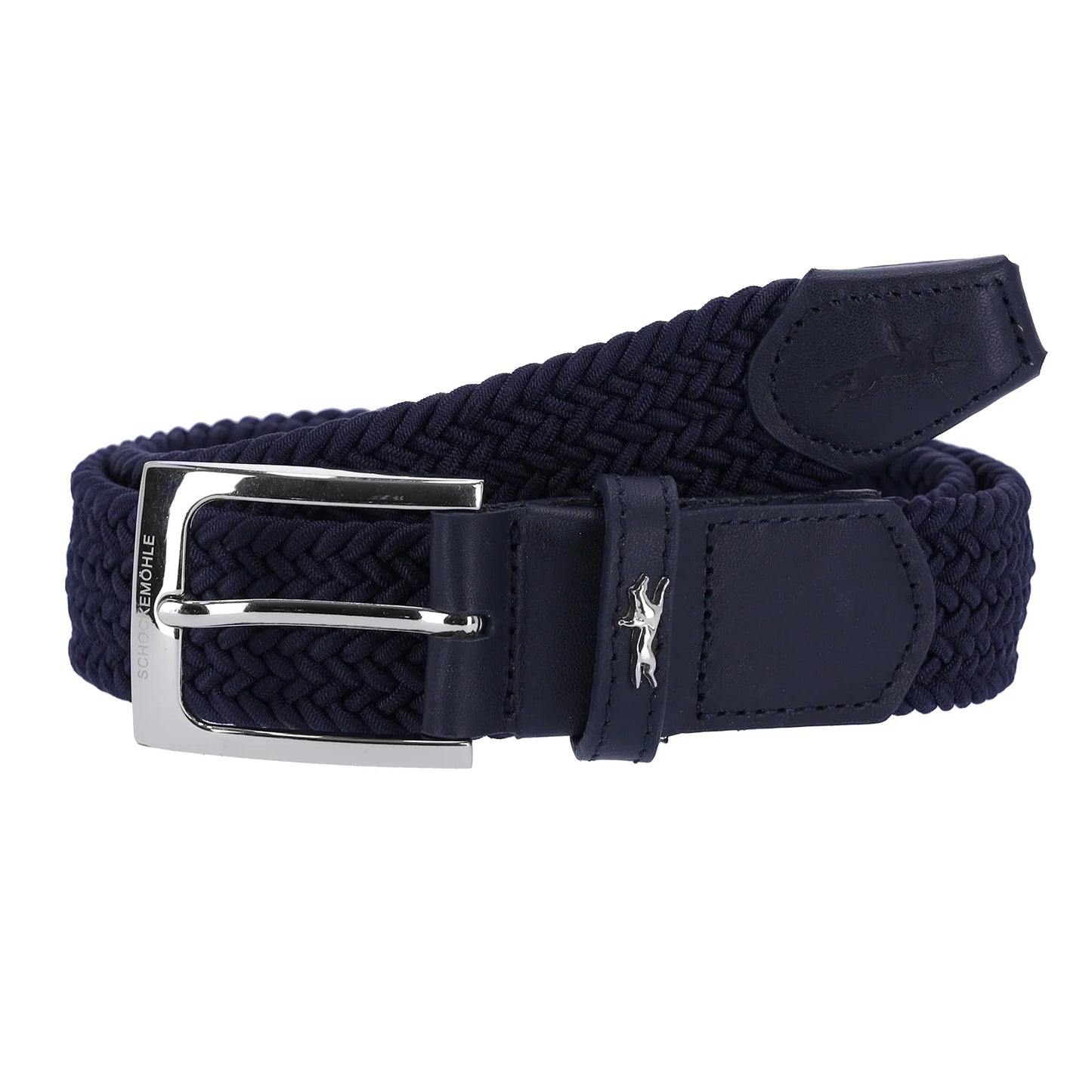 Schockemohle Unisex Sporty Logo Belt III Navy