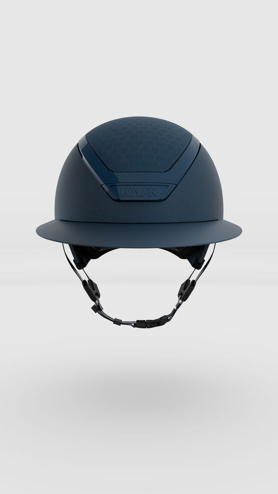 Navy helmet on a white background