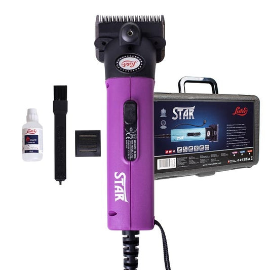 Boomerang Equestrian - Lister Star Clippers in Case Purple