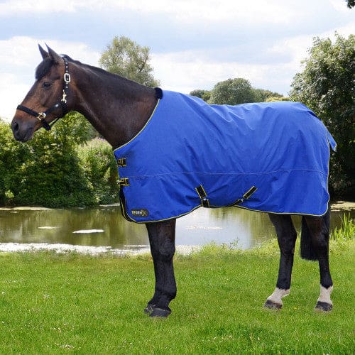 Boomerang Equestrian - Storm X Original 100 g Turnout Rug Blue/Yellow