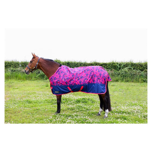 Boomerang Equestrian - StormX Original Dynaforce 100 g Turnout Rug Raspberry/Navy