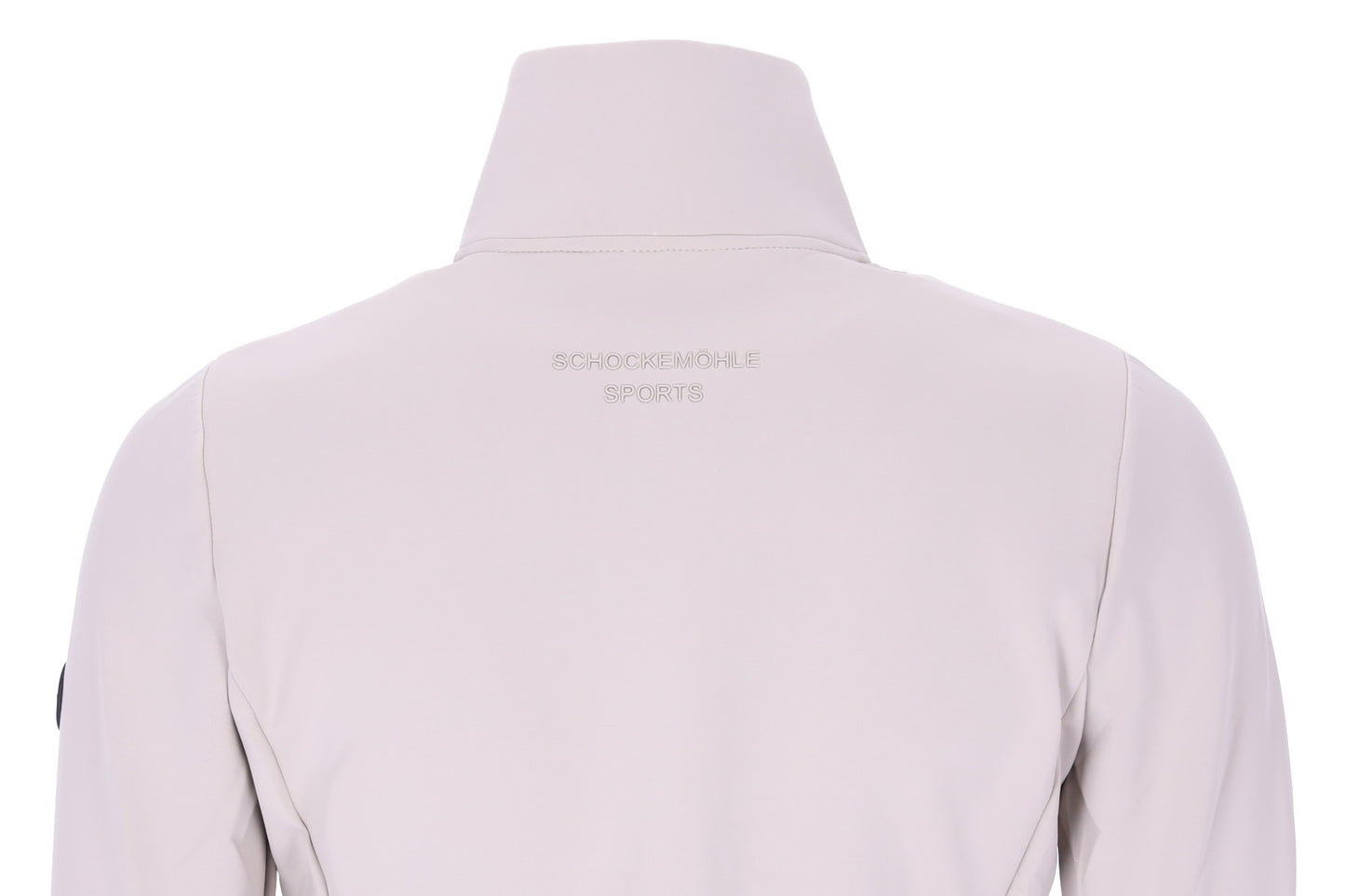 Grey sporty jacket on a white background
