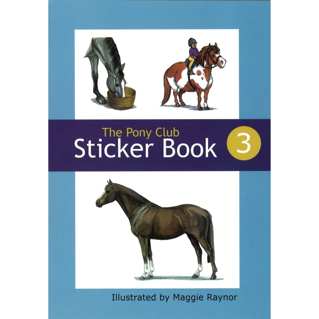 The Pony Club Sticker Book 3 - Book