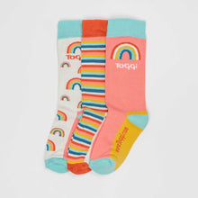  Toggi Children’s Rainbow Design Socks Pack Of 3 - CHILD / MULTI - Socks
